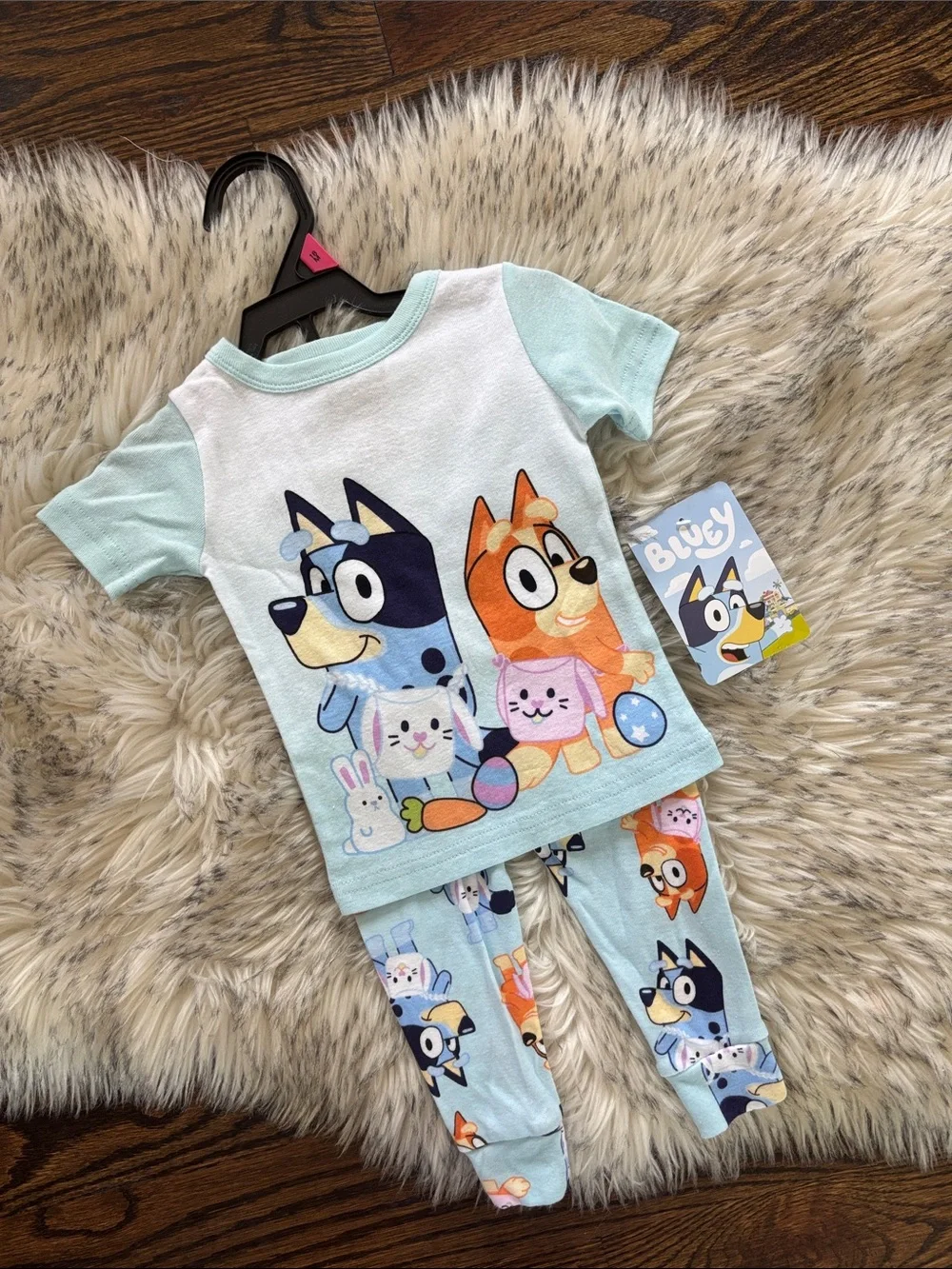 18M NWT BLUEY Toddler Snug Fit Two-Piece Sleep Set